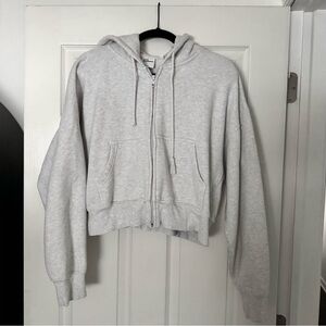 Aritzia Cozy Fleece Boyfriend Boxy Zip Hoodie